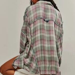 FREE PEOPLE Fallin’ for Flannel Shirt